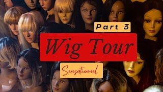 Wig Tour | Life After Weight Loss Surgery & Addiction | Dr Bari Act Right | Final 70 wigs | Part 3