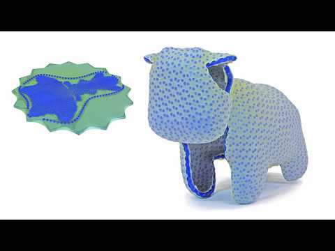 CurveUps: Shaping Objects from Flat Plates with Tension-Actuated Curvature (SIGGRAPH 2017)