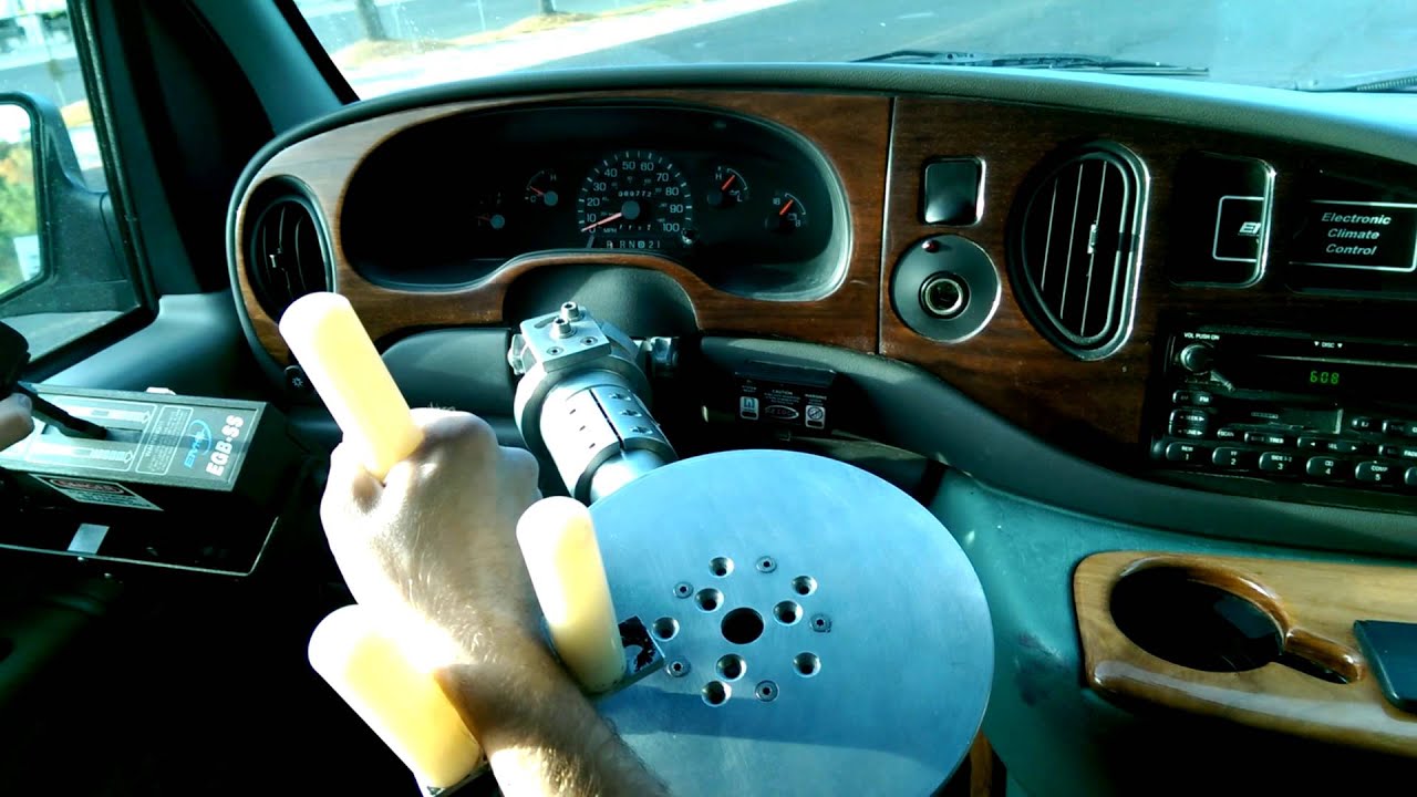 drive Operate Handicap Van with electric Hand Controls no conventional