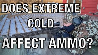 Shooting in Extreme Cold Weather - Does Ammunition Temperature Matter?