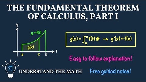 The Fundamental Theorem of Calculus, Part 1 | Connecting Differentiation and Integration