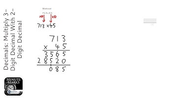 Decimals: Multiply 3-Digit Decimal With 2-Digit Decimal (Grade 3) - OnMaths GCSE Maths Revision