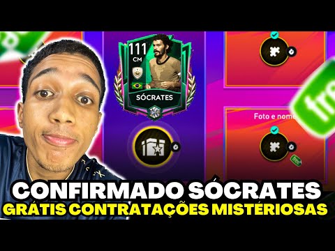 SÓCRATIS GRATIS!😱 CONFIMADO SOCRATIS 111+ GRATIS NO FIFA MOBILE 23