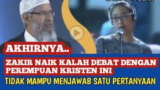 FINALLY, Zakir Naik lost the debate after not being able to answer one question from this Christi...
