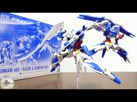 HG 1/144 ガンダムAGE-1 レイザー＆ガンダムAGE-2 アルティメス 2種の姿を再現できる「HG ガンダムAGE-1 レイザー＆ガンダムAGE