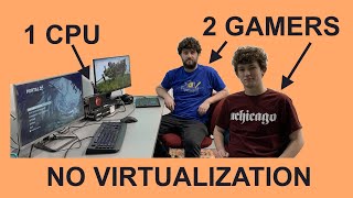 2 Gamers, 1 CPU, NO VIRTUALIZATION! | Linux Multiseat with Hardware Accelerated OpenGL+Vulkan screenshot 2