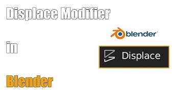 Displace Modifier in Blender - 61#