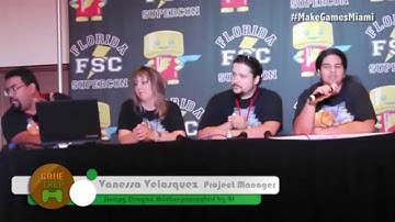 Indie Game Devs Sleepy Dragon: Panel Intro at SuperCon 2015