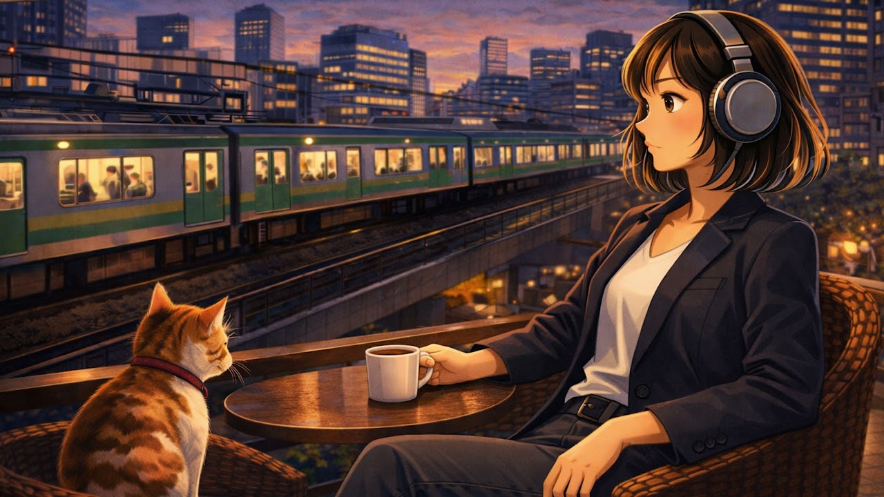 Night Music to Soothe a Tired Mind | おつかれさま( ˘ω˘ )