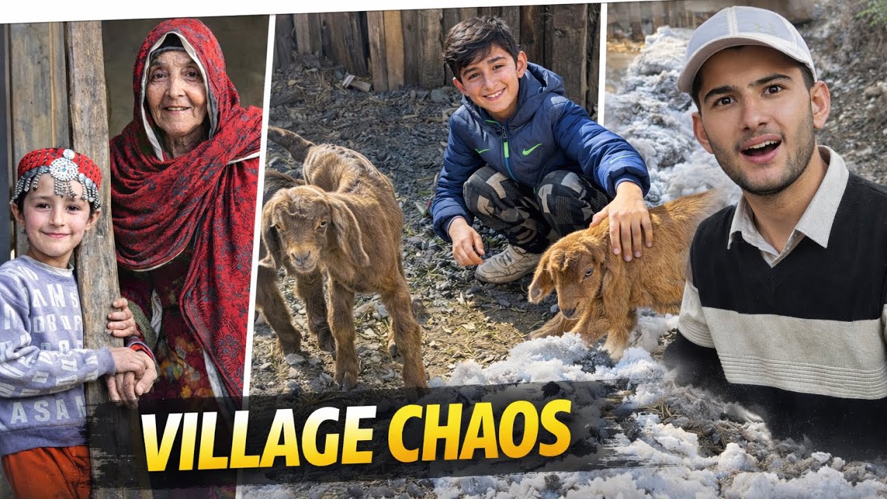 Village Life in Neelum Valley | Haircut, Goats & Iftar with Grandm 😊 | ShowBoo 