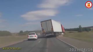 Аварии грузовиков 2015 Грузовики,Фуры,дальнобойщики ДТП август 43