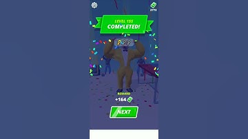 Muscle Rush - All level gameplay android ios (level-155) | new update | #shorts