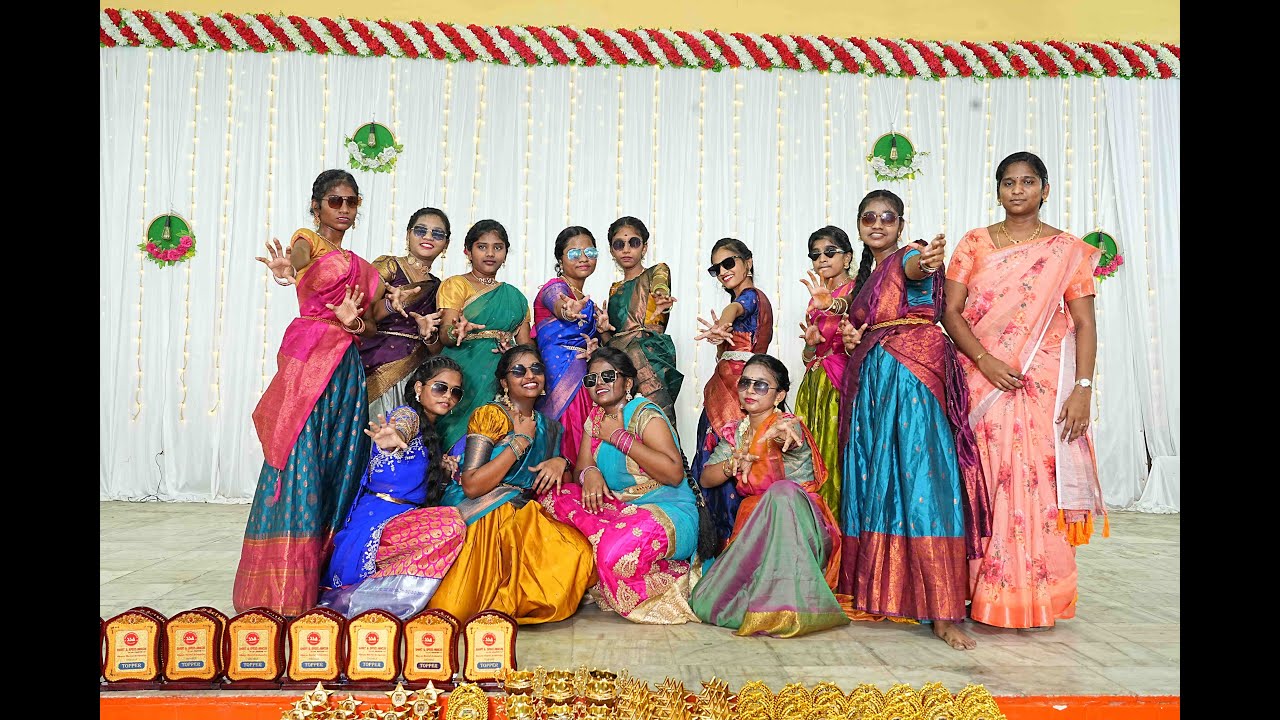 Mashup Tamil Dance | St. Mary's Matric. Hr. Sec. School | Annual Day - 2025