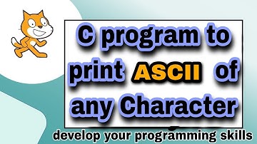 C program to print ASCII Value of a character || Learn C Program || #coding #coder #code #codes