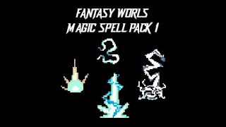 Fantasy World Magic spells pack 1