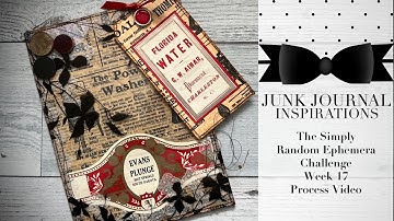 #simplyrandomchallenge The Simply Random Ephemera Challenge | Week 17 Process Video | WHAT IS IT??