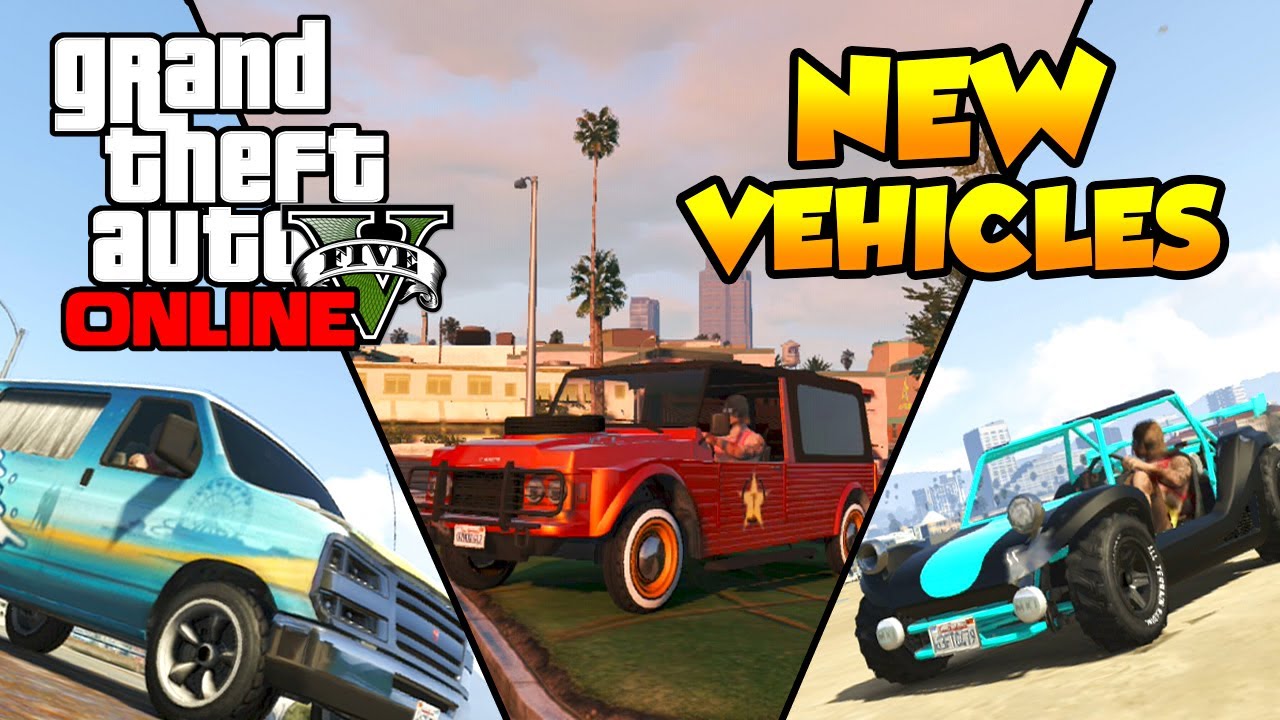 GTA 5 Online "Beach Bum Pack" - New Vehicles DLC