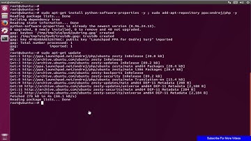 How to Install PHP 7.1 on ubuntu 17.04 zesty zapus