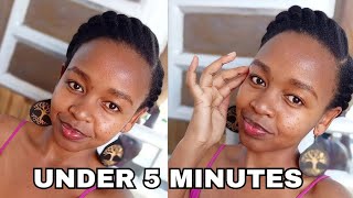 Revamp Your Look: Natural Hairstyle on Short Type 4 hair | Hair Updo | Easy
