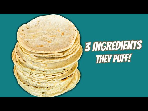 How to Make Easy 3 Ingredient Corn Tortillas That Puff Every Time | The Frugal Chef