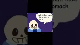 Undertale Sans Hungry Buddy Comic Dub @hottyblah123
