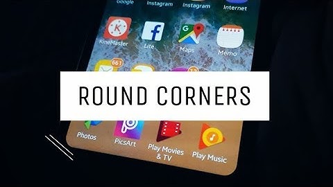 How to get round screen like S9, S9+ on any android device?  📱