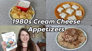 CREAM CHEESE APPETIZERS 😋 1980s Party Recipes!