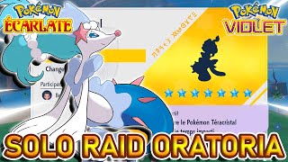 RÉUSSIR EN SOLO LE RAID ORATORIA 7 ETOILE | Pokémon Violet & Écarlate