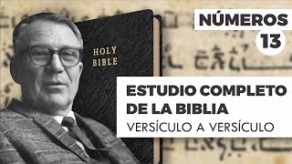 ESTUDIO COMPLETO DE LA BIBLIA - NÚMEROS 13 EPISODIO