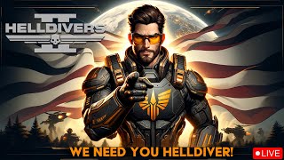 🔴 LIVE - Two Billion Bugs Must Die! | Helldivers 2 Gameplay