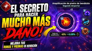🔥 EL SECRETO PARA HACER MUCHO MÁS DAÑO! RUNAS Y PIEDRAS DE BENDICIÓN | Solo Leveling ARISE