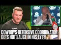 Pat McAfee Reacts To Cowboys Mike Nolan Getting Tabasco In Eye During Press Conference