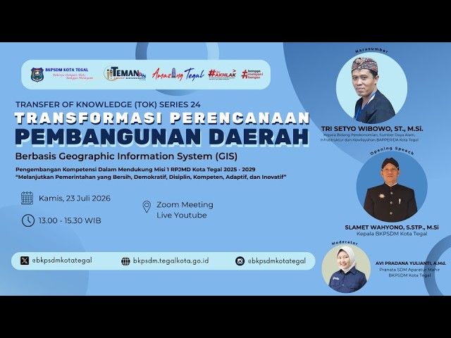 TOK Series 24 - Transformasi Perencanaan Pembangunan Daerah