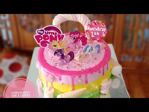 Kali ini cara Dekorasi kue ulang tahun kuda poni - cake little pony buttercream ..semoga bisa jadi i. 