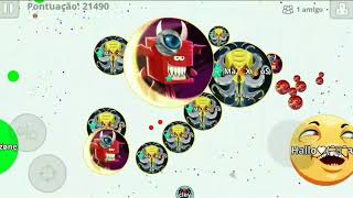 Best splitrun domination -Agario Mobile