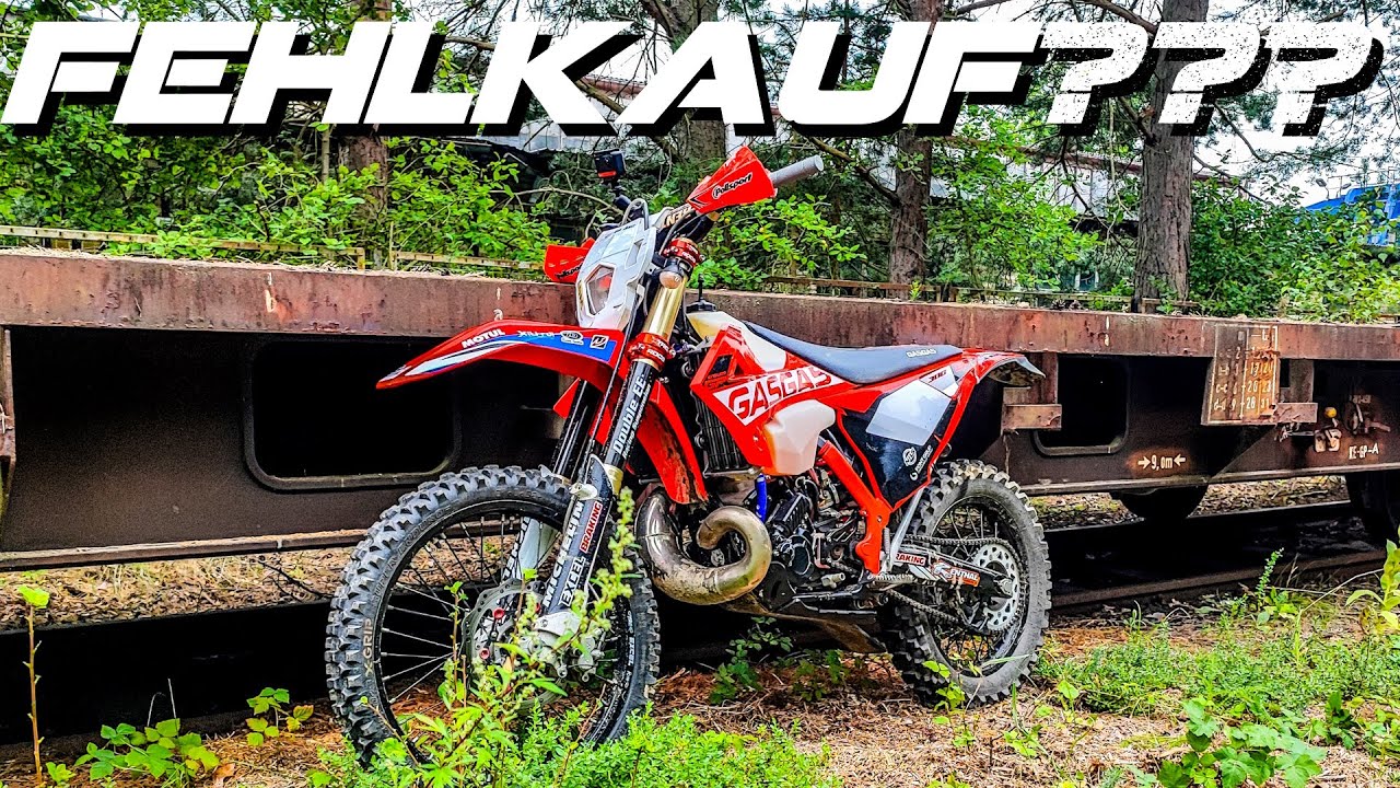 wie kann man nur so blöd sein?! Als würden wir den Pfusch nicht finden! GasGas EC300 GP Edition