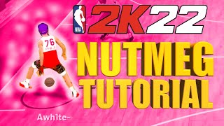 NBA 2K22 NUTMEG TUTORIAL! HOW TO 2K21 CRIS PAUL NUTMEG IN NBA 2K22! NBA 2K22 DRIBBLE TUTORIAL!