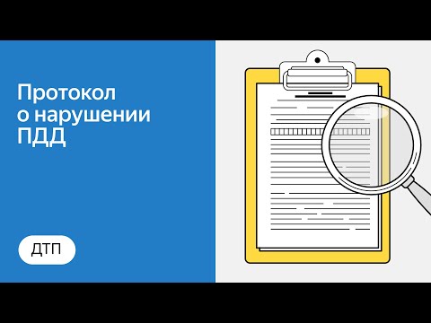 Как правильно заполнять протокол о нарушении ПДД | Яндекс.Про