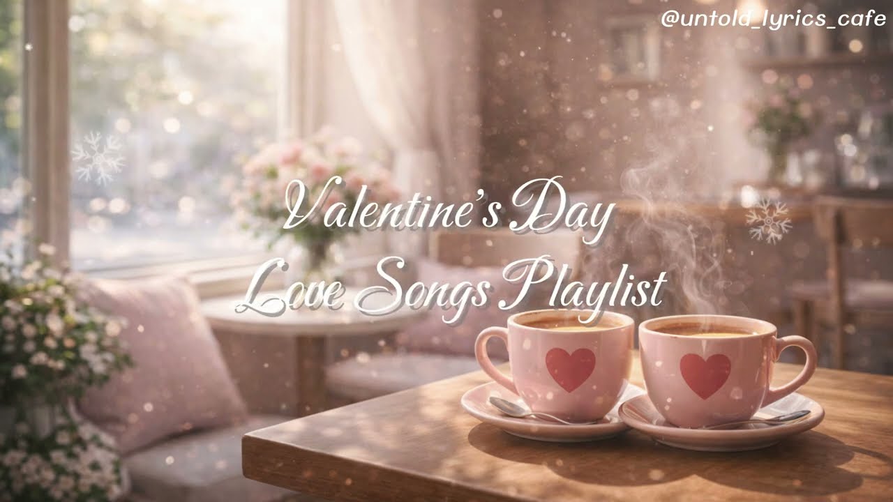Soft Love Songs for Valentine’s Day 💘 | Untold Lyrics Cafe Playlist