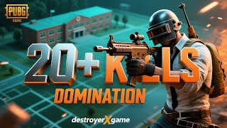🤗THE 20+ KILLS DOMINATION: PUBG'S ULTIMATE AGGRESIVE GANEPLAY IN NEW SESSION ❤️‍🔥❤️‍🔥