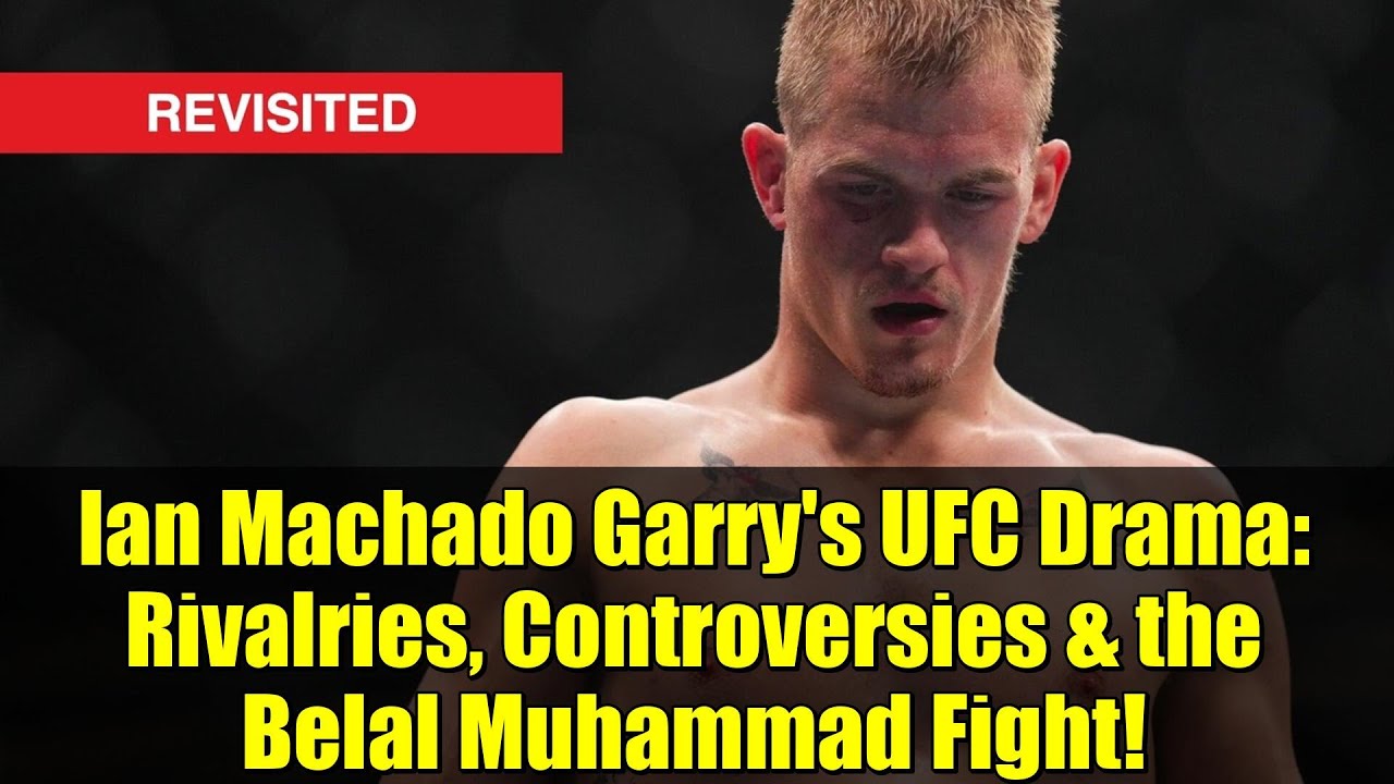 Драма Яна Мачадо Гарри в UFC: соперничество, споры и бой с Белалом Мухаммедом!