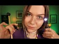 ASMR There Is Something In Your Eye Doctor Takes It And Examine Your Eyes 