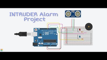 Arduino Tutorial #9: Ultrasonic Sensor Project for Beginners (Intruder Alarm Project)