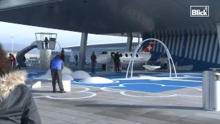 Flughafen Zürich: So sieht die neue Zuschauerterrasse aus