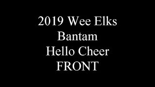 2019 Bantam Hello Front