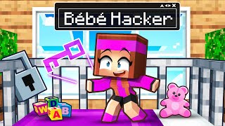 Devenir un Bébé HACKER sur Minecraft !