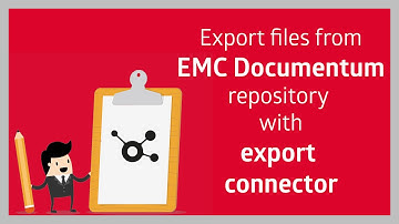 Export files from OpenText Documentum repository with export connector.