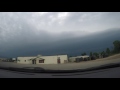 June 10th, 2016 Time lapse severe thunderstorm.