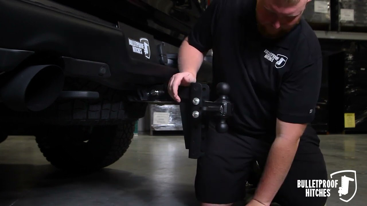 Installing the Bulletproof Hitches Medium Duty Sway Control Ball Mount
