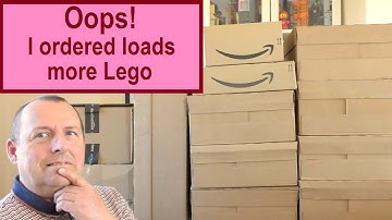 Oops! I ordered loads more Lego. Yet another Lego unboxing video with sets from Lego.com & Amazon